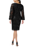 Adrianna Papell Style No: AP1E210109  Women's Sequined Sheath Dress Adrianna Papell