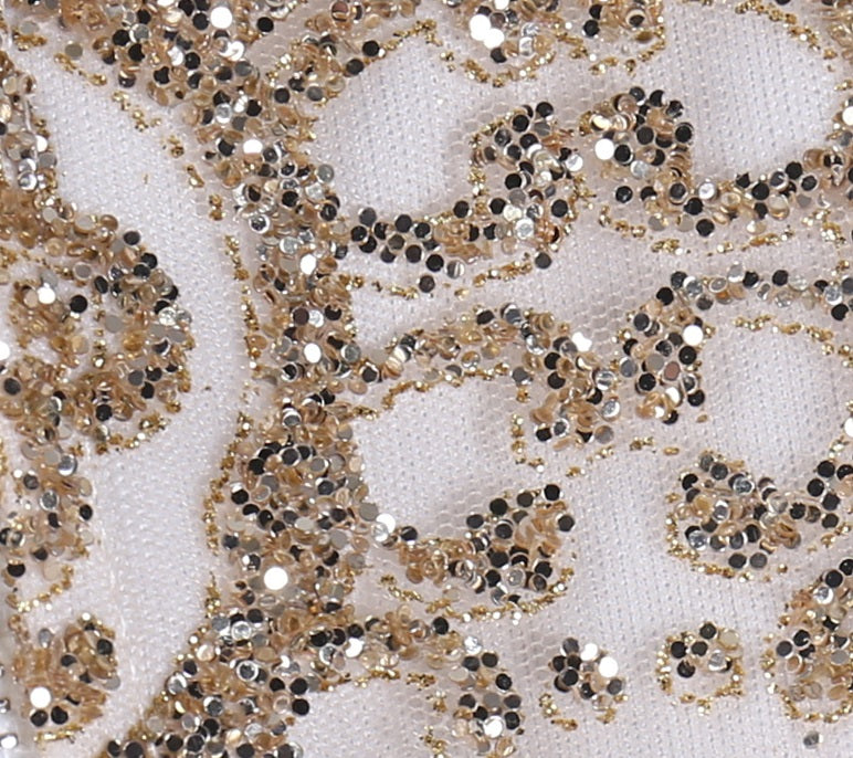 Strapless Glitter Dress - Jazmine & Yazmine Designer Boutique