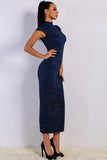 High Neck Cocktail Dress - Jazmine & Yazmine Designer Boutique