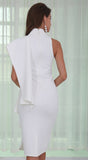 White Midi Dress - Jazmine & Yazmine Designer Boutique