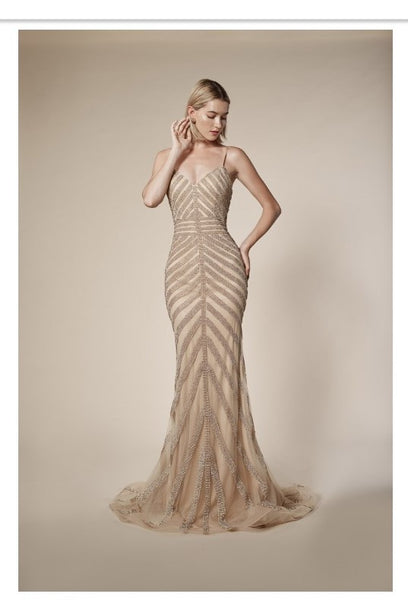 Andrea & Leo Couture A0253 Ladies Prom Dress, Special Occasion Dress - Jazmine & Yazmine Designer Boutique