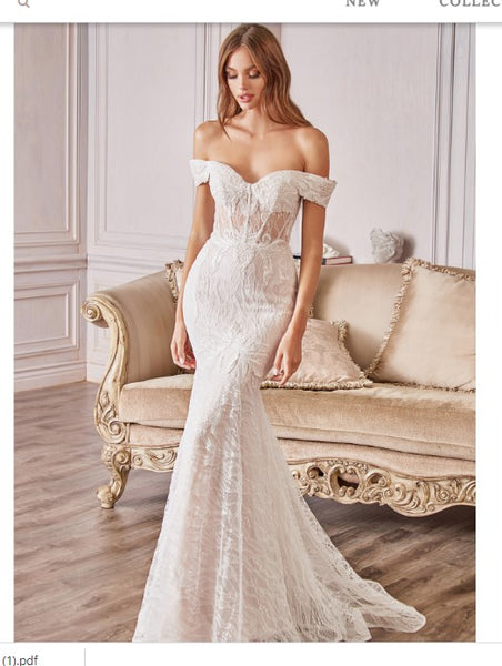 Andrea &  Leo Couture A0666 JOLIE LACE BRIDAL GOWN, Andrea & Leo Couture