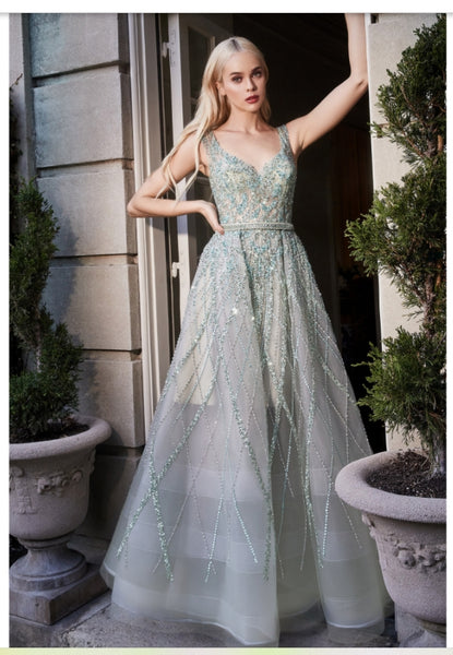 Andrea & Leo Couture A1091 Gemma Jewel Beaded Ball Gown Andrea & Leo Couture