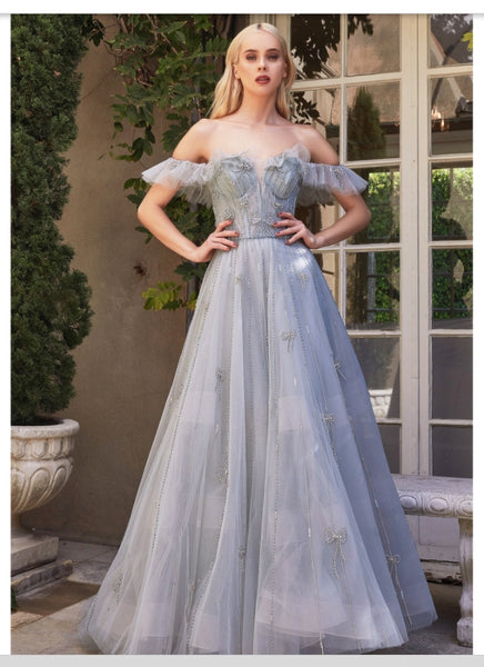Andrea & Leo Couture A1092 Charlotte Off Shoulder Ball Gown Andrea & Leo Couture