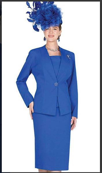 Champagne Italy 5702 2PC Tailored Sunday Church Suit Champagne Italy