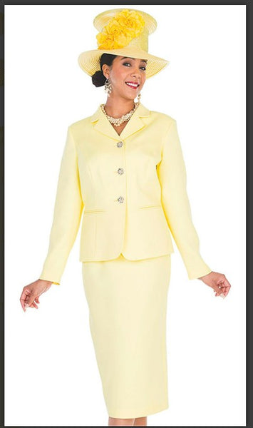 Champagne Italy 5705 2PC Jacket/Skirt Church Suit Champagne Italy