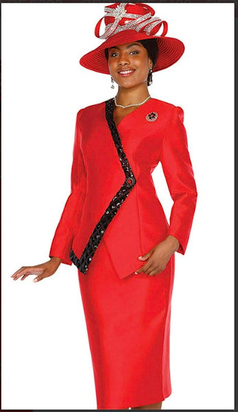 Champagne Italy 5708 2PC Asymmetric Jacket/Skirt Church Suit Champagne Italy