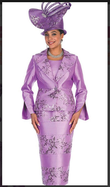 Champagne Italy 5723 2PC Long Sleeve Jacket/Skirt Church Suit Champagne Italy