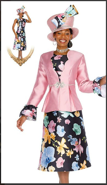 Champagne Italy 5813 2PC Jacket/Dress Combination Champagne Italy
