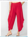 IC Collection 5562P 1PC Balloon Draped Harem Style Pant IC Collection
