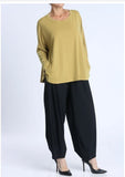 IC Collection 6769T Long Sleeve Short Style Tunic  With Boat Neck line IC Collection