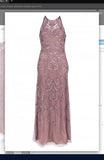 Aidan Mattox MD1E203296 Sleeveless Beaded Gown Aidan Mattox