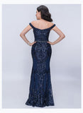 Nina Canacci 1404  Off The Shoulder Sleeveless Gown Nina Canacci