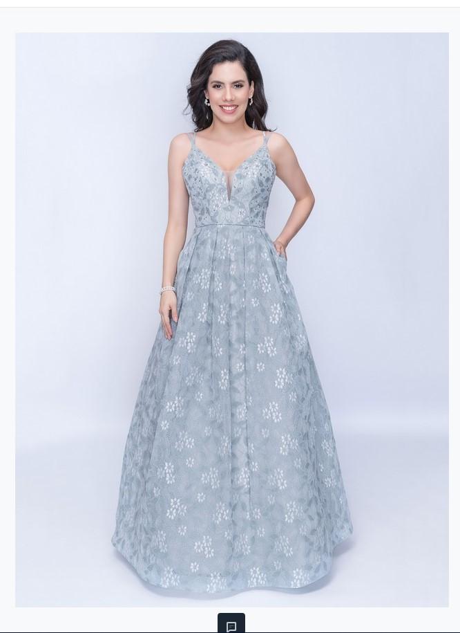 Nina Canacci 1442  Strapless Sleeveless Ballgown In Lace Fabric Nina Canacci