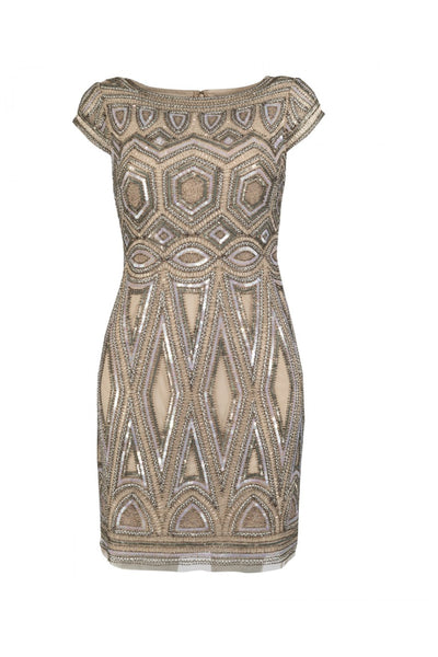 Aidan Mattox MD1E202410  Short Cocktail Dress - Jazmine & Yazmine Designer Boutique