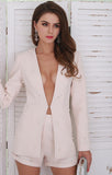 Two Piece Blazer Set - Jazmine & Yazmine Designer Boutique