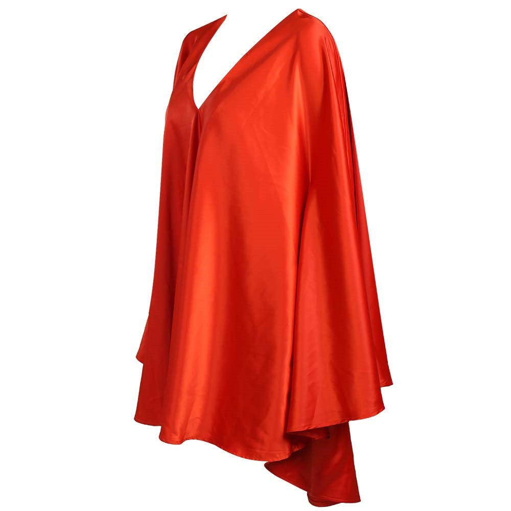 Red Cape Dress - Jazmine & Yazmine Designer Boutique