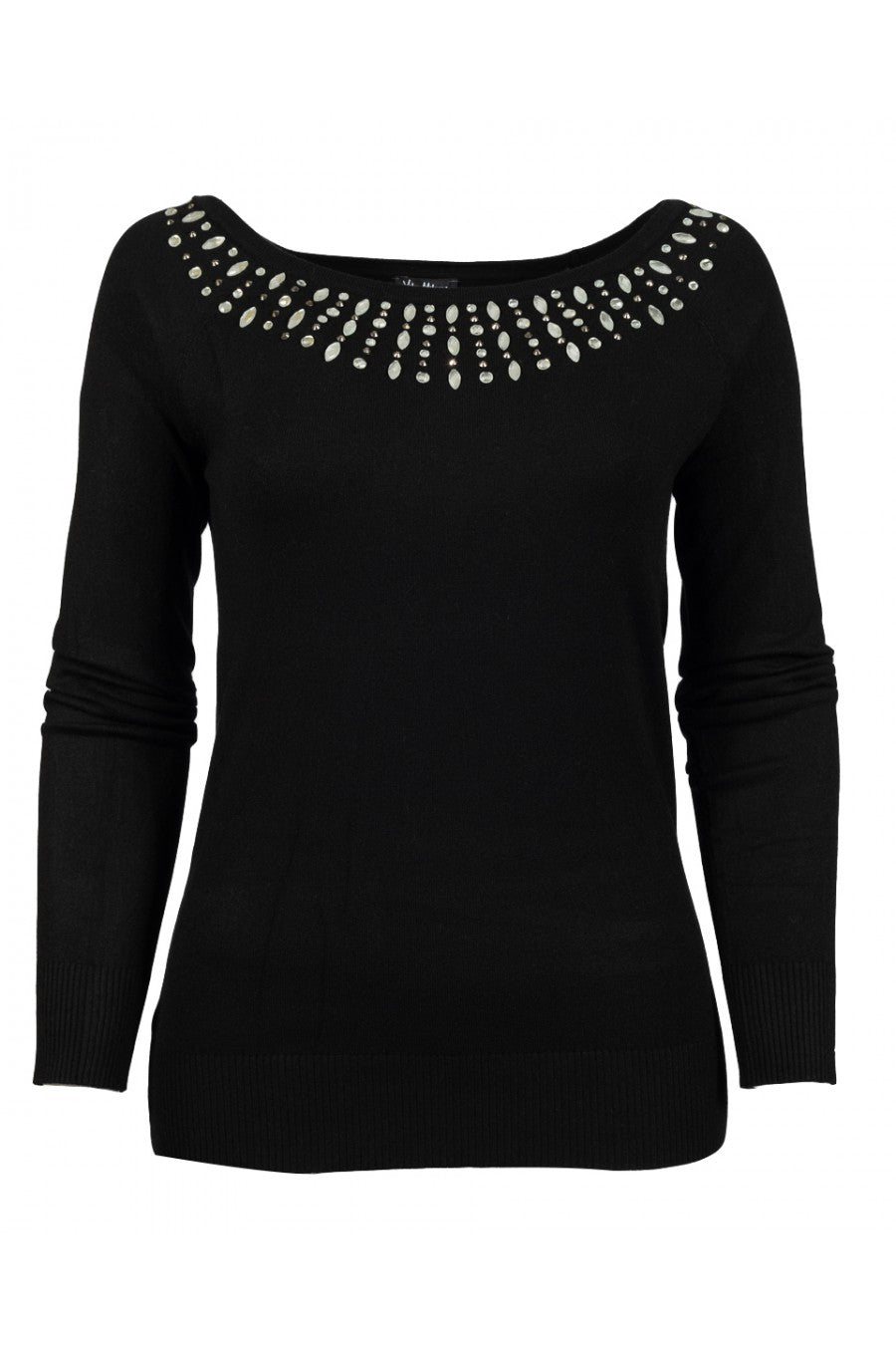 Vila Milano 10211 041    By Sioni Knit Sweater - Jazmine & Yazmine Designer Boutique